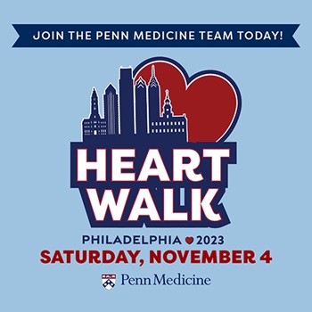 Heart walk information graphic